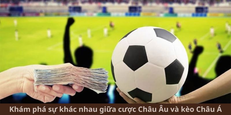 Khám phá sự khác nhau giữa cược Châu Âu và kèo Châu Á